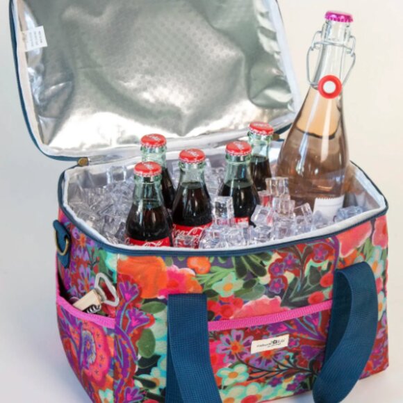 NATURAL LIFE: FLOWER-POWER COOLER TOTE - Picture 4 of 17